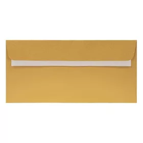   Boríték színes KASKAD LA/4 szilikonos 110x220mm 120 g arany 25 darabos