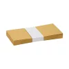 Boríték színes KASKAD LA/4 szilikonos 110x220mm 120 g arany 25 darabos