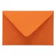 Boríték színes KASKAD LC/5 enyvezett 162x229mm 48 narancs 25 darabos