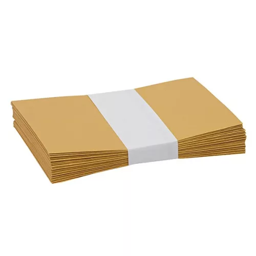 Boríték színes KASKAD LC/6 szilikonos 114x162mm 120 g arany 25/csom
