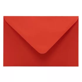   Boríték színes KASKAD LC/6 enyvezett 114x162mm 28 korallpiros 50 darabos