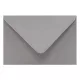 Boríték színes KASKAD LC/6 enyvezett 114x162mm 94 ezüst szürke 50 darabos