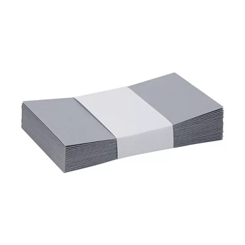 Névjegyboríték színes KASKAD enyvezett 70x105 mm 52 ezüst metál 120 g 25 darabos