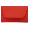 Névjegyboríték színes KASKAD enyvezett 70x105mm 28 korallpiros 50 darabos