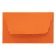 Névjegyboríték színes KASKAD enyvezett 70x105mm 48 narancs 50 darabos