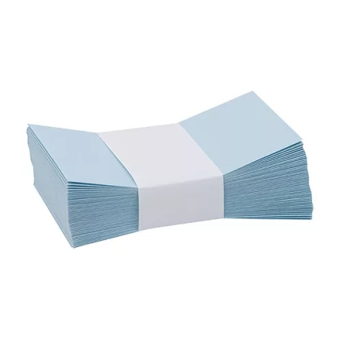 Névjegyboríték színes KASKAD enyvezett 70x105mm 72 azúr kék 50 darabos