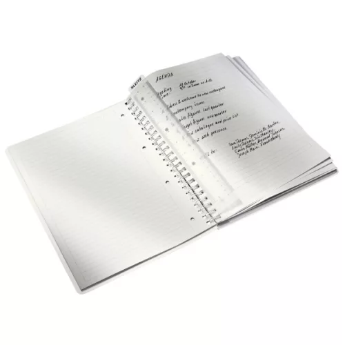 Spirálfüzet vonalas LEITZ Wow A/4 80 lapos rózsaszín