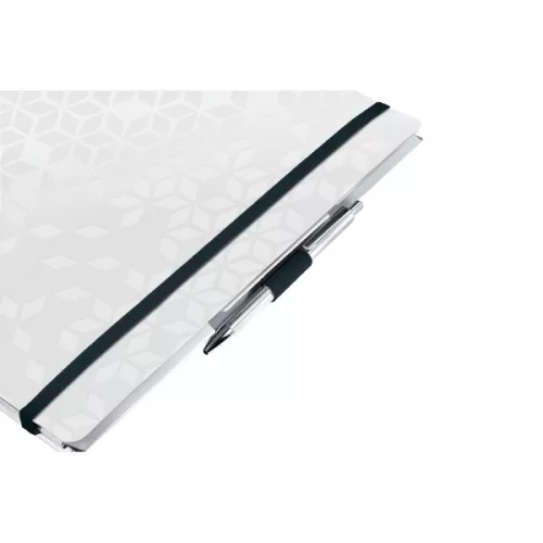 Spirálfüzet kockás LEITZ Wow Active A/4 80 lapos fehér