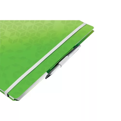 Spirálfüzet kockás LEITZ Wow Active A/4 80 lapos zöld