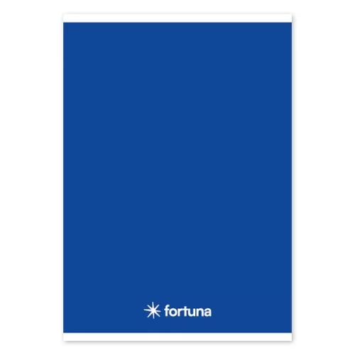 Füzet vonalas FORTUNA Monocolor A/5 32 lapos 21-32 4-8.osztályos sötétkék