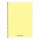 Spirálfüzet vonalas FORTUNA Monocolor A/5 70 lapos pasztell sárga