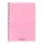 Spirálfüzet vonalas FORTUNA Monocolor A/5 70 lapos pasztell rózsaszín