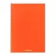 Spirálfüzet vonalas FORTUNA Monocolor A/4 70 lapos narancssárga