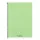 Spirálfüzet vonalas FORTUNA Monocolor A/4 70 lapos pasztell zöld