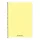 Spirálfüzet vonalas FORTUNA Monocolor A/4 70 lapos pasztell sárga
