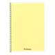 Spirálfüzet vonalas FORTUNA Monocolor A/4 70 lapos pasztell sárga