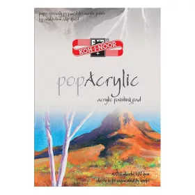   Rajztömb KOH-I-NOOR PopAkrylic A/3 speciális papírból 400 g 10 lapos