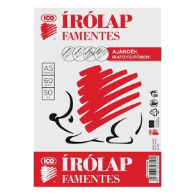 Írólap ICO Süni A/5 famentes 20-50 50 lapos