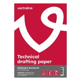 Rajzlap műszaki VECTRALINE A/3 170 g 10 lapos