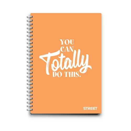 Spirálfüzet vonalas STREET A/4 70 lapos PP Neon