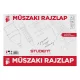 Rajzlap műszaki ICO Student A/3 20 lapos