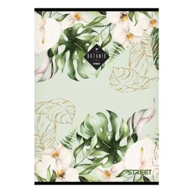 Füzet kockás STREET A/4 54 lapos Botanic
