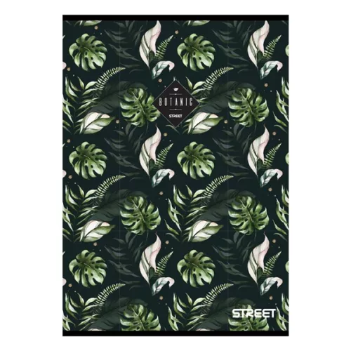 Füzet kockás STREET A/5 54 lapos Botanic