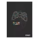 Füzet kockás STREET A/4 54 lapos Gaming