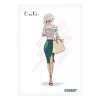 Füzet sima STREET A/4 54 lapos Cute