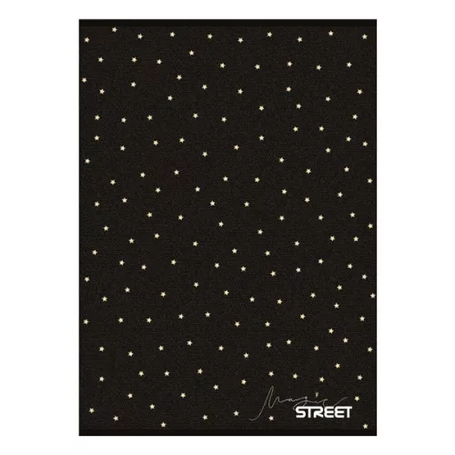 Füzet vonalas STREET A/5 54 lapos Black&Gold