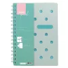 Spirálfüzet vonalas STREET Pad A/4 100 lapos pasztell zöld