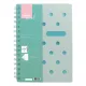 Spirálfüzet kockás STREET Pad A/5 100 lapos pasztell zöld