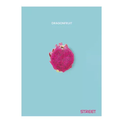 Füzet vonalas STREET A/4 54 lapos Fresh margóval