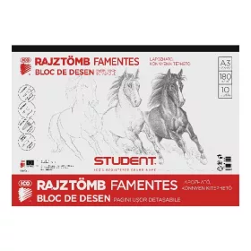 Rajztömb ICO Student A/3 10 lapos