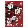 Spirálfüzet kockás LIVERPOOL A/4 70 lapos