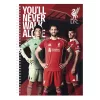 Spirálfüzet kockás LIVERPOOL A/4 70 lapos