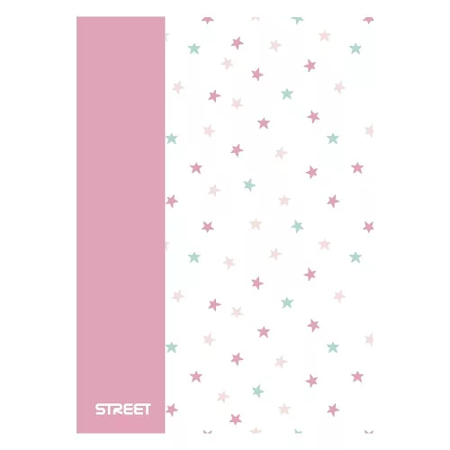 Füzet kockás STREET A/4 42 lapos PP Blossom