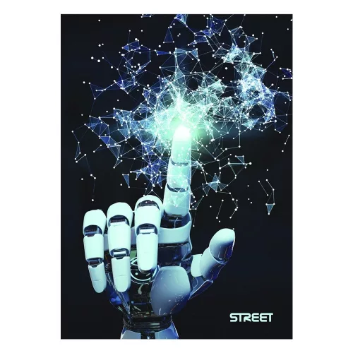 Füzet sima STREET A/4 54 lapos AI