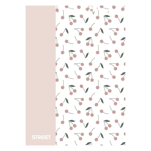 Füzet sima STREET A/4 42 lapos PP Blossom