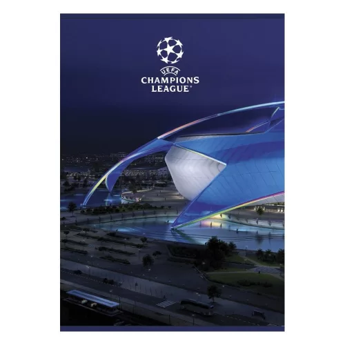Füzet vonalas CHAMPIONS LEAGUE A/5 54 lapos margóval