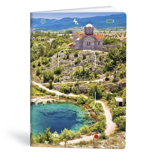 Füzet vonalas LIPAMILL A/4 40 lapos Postcard