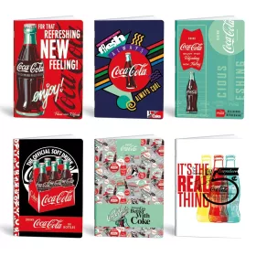 Füzet kockás LIPAMILL A/4 40 lapos Coca-Cola