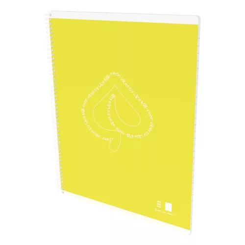 Spirálfüzet kockás LIPAMILL A/4 50 lapos Fluo