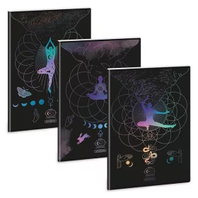   Füzet kockás ARS UNA A/4 40 lapos Extra kapcsos Mystic Constellation