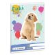 Füzet kockás ARS UNA A/5 32 lapos 27-32 Cuki-Golden Retriever