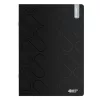 Füzet kockás ICO Student Black Prémium A/4 40 lapos