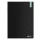 Füzet sima ICO Student Black Prémium A/4 40 lapos