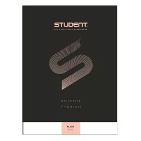 Füzet sima ICO Student Black Prémium A/4 32 lapos