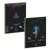 Spirálfüzet vonalas ARS UNA Mystic Constellation A/4 60 lapos