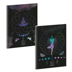   Spirálfüzet vonalas ARS UNA Mystic Constellation A/4 60 lapos